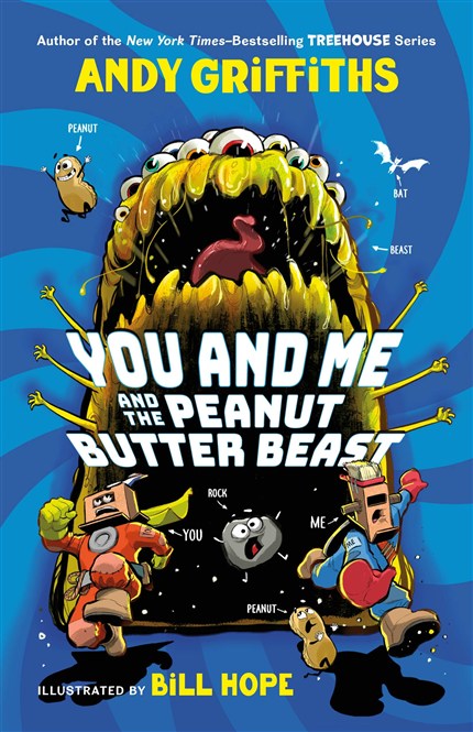 Book Cover for You and Me and the Peanut Butter Beast